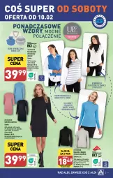 Gazetka promocyjna Aldi - Artykuły przemysłowe i tekstylia - Gazetka - ważna od 10.02 do 10.02.2024 - strona 9 - produkty: Sony, Kosz, Wełna, Moda, Sukienka, Fa