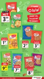 Gazetka promocyjna Intermarche - Gazetka promocyjna - Gazetka - ważna od 10.06 do 10.06.2026 - strona 21 - produkty: Pistacje, Orzeszki, Migdały, Chipsy, Orzeszki ziemne, Krakersy