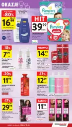 Gazetka promocyjna Intermarche - Gazetka promocyjna - Gazetka - ważna od 10.06 do 10.06.2026 - strona 39 - produkty: Płyn do kąpieli, Gin, Pampers, Old Spice, Dezodorant, Szampon, Ziaja, Dzieci, Płyn do higieny intymnej, Nivea, Farba do włosów, Fa