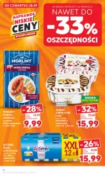 Gazetka promocyjna Kaufland - Gazetka tygodnia - Gazetka - ważna od 04.10 do 04.10.2023 - strona 12 - produkty: Actimel, Lody, Algida, Morliny, Napój, Kiełbasa, LG