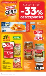 Gazetka promocyjna Kaufland - Gazetka tygodnia - Gazetka - ważna od 04.10 do 04.10.2023 - strona 14 - produkty: Frosta, Gra, Zupa, Paluszki rybne