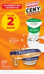 Gazetka promocyjna Kaufland - Gazetka tygodnia - Gazetka - ważna od 04.10 do 04.10.2023 - strona 3 - produkty: Jogurt naturalny, Jogurt, Activia, Fanta, Fa