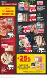 Gazetka promocyjna Kaufland - Gazetka tygodnia - Gazetka - ważna od 04.10 do 04.10.2023 - strona 32 - produkty: Piec, Kurczak, Mięso mielone, Karkówka wieprzowa, Stek, Tusz, Schab wieprzowy, Kiełbasa biała, Waga, Kiełbasa, Mięso