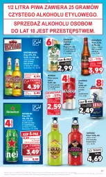 Gazetka promocyjna Kaufland - Gazetka tygodnia - Gazetka - ważna od 04.10 do 04.10.2023 - strona 47 - produkty: Piwa, Piwo, Książęce, Gra, Heineken, Warka, Desperados, Piwo jasne, Harnaś
