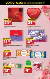 Gazetka promocyjna Biedronka - Od czwartku - Gazetka - ważna od 06.03 do 06.03.2024 - strona 23 - produkty: Ser, Por, Jogurt, Praliny, Czekolada mleczna, Czekolada, Ferrero, Lindt, Milka