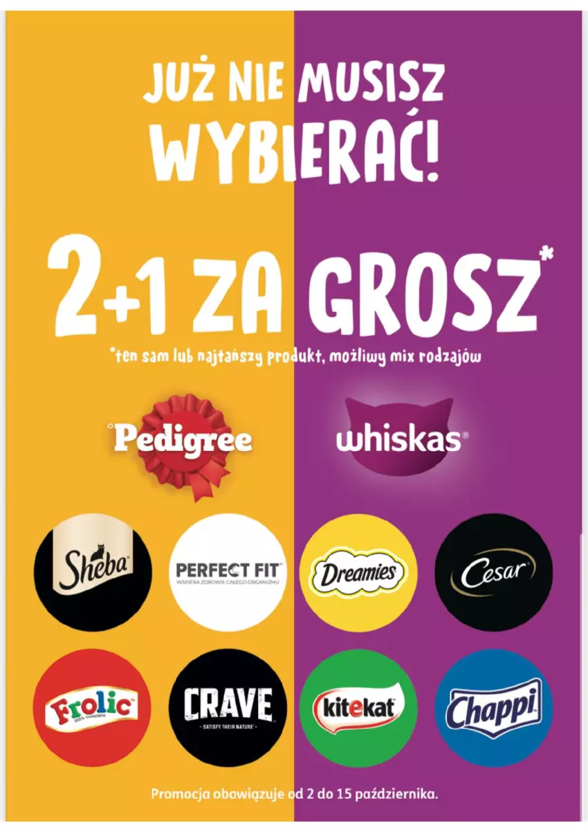 Gazetka promocyjna Intermarche - Pedigree i Whiskas - ważna 02.10 do 15.10.2025 - strona 2 - produkty: Mus, Whiskas