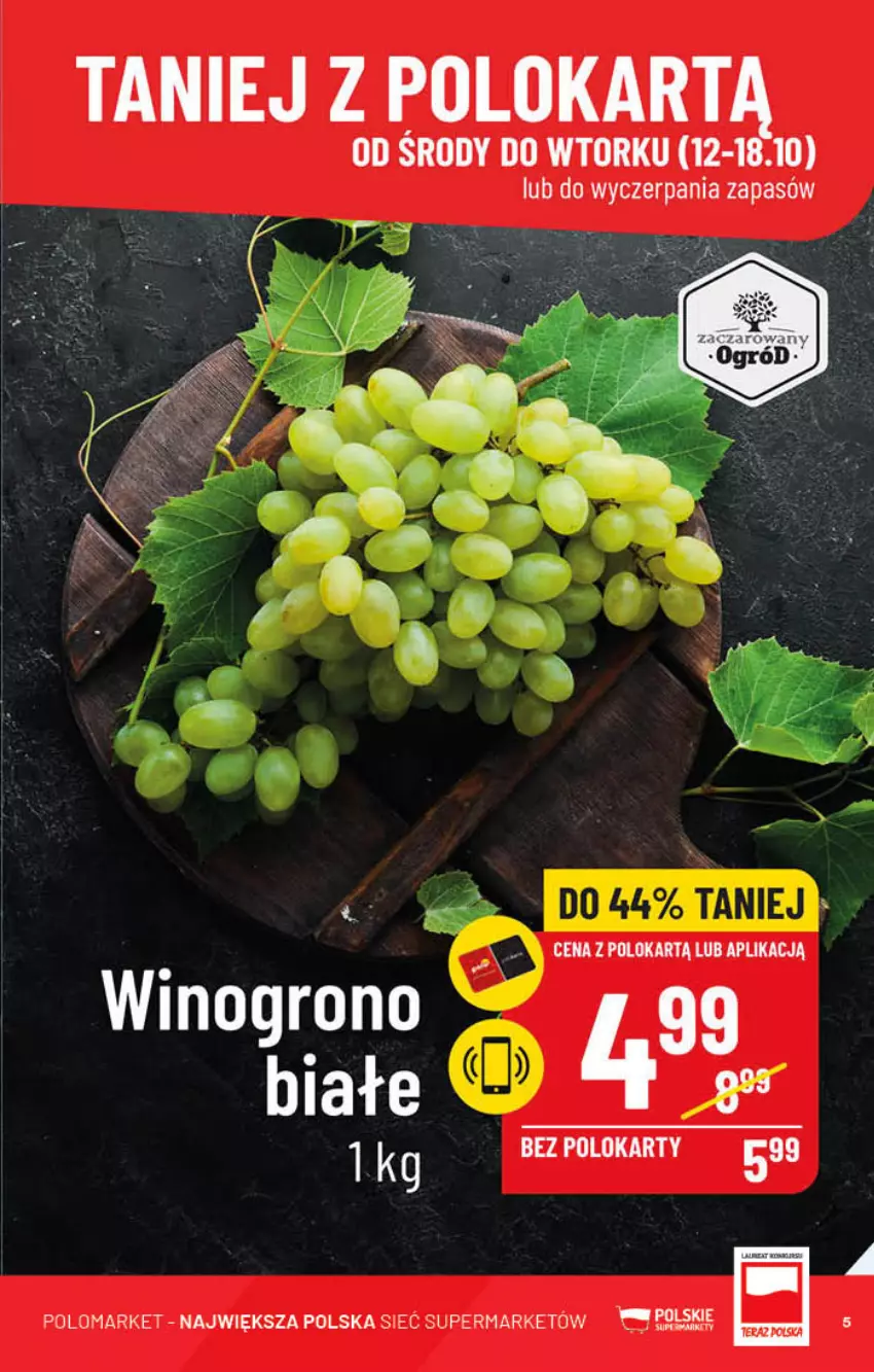 Gazetka promocyjna PoloMarket - Gazetka pomocyjna - ważna 12.10 do 18.10.2022 - strona 5 - produkty: Wino