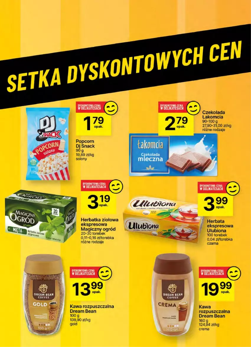 Gazetka promocyjna Delikatesy Centrum - NOWA GAZETKA Delikatesy Centrum od 31 października! 31.10-6.11.2024 - ważna 31.10 do 06.11.2024 - strona 43 - produkty: Czekolada, Herbata, Kawa, Kawa rozpuszczalna, Ogród, Torebka