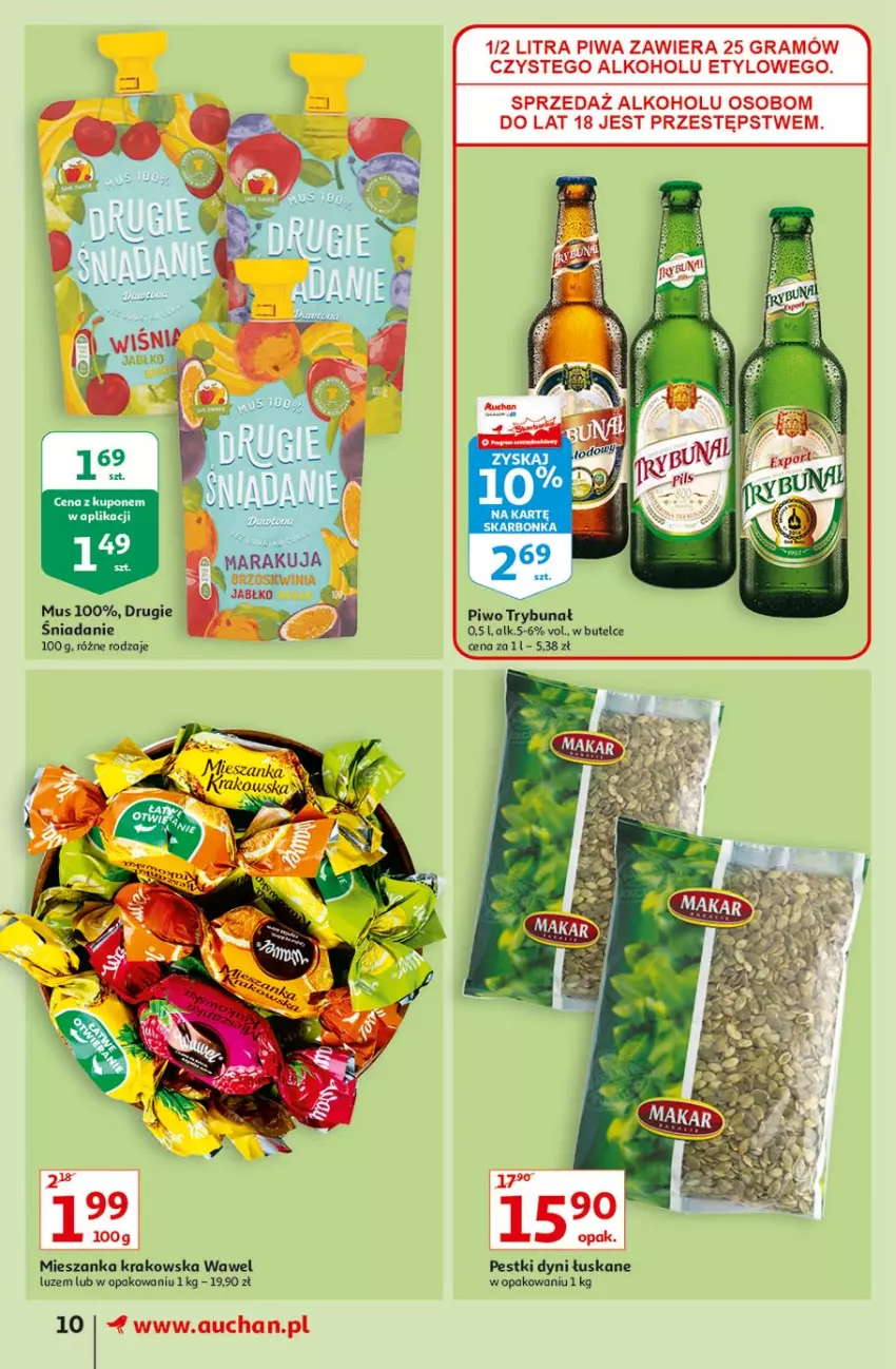 Gazetka promocyjna Auchan - Zbijamy ceny supermarkety - ważna 13.01 do 20.01.2021 - strona 10