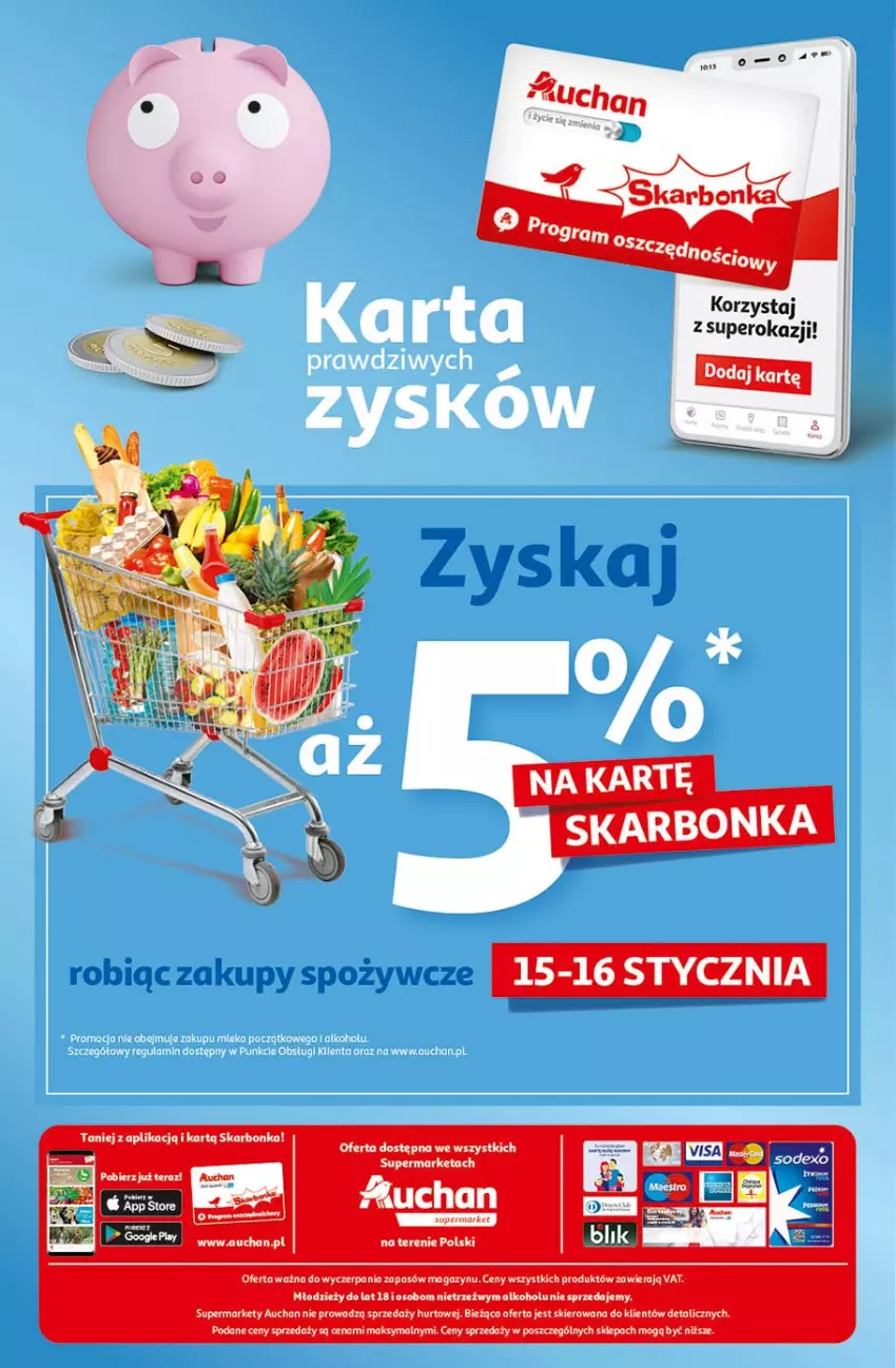 Gazetka promocyjna Auchan - Zbijamy ceny supermarkety - ważna 13.01 do 20.01.2021 - strona 12