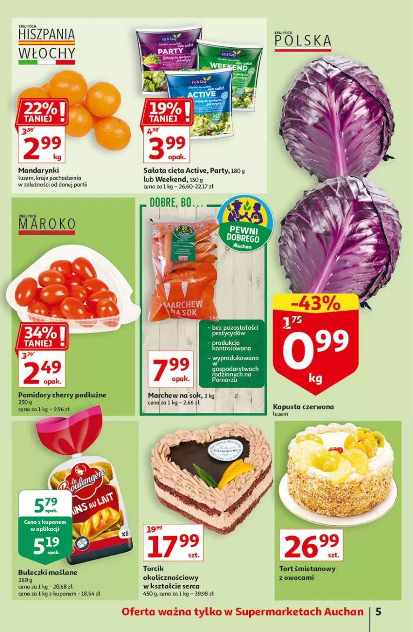 Gazetka promocyjna Auchan - Zbijamy ceny supermarkety - ważna 13.01 do 20.01.2021 - strona 5