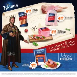 Gazetka promocyjna Stokrotka - Katalog Kulinarny - Gazetka - ważna od 25.06 do 25.06.2025 - strona 13 - produkty: Krakus, Warzywa, Ser, Por, Gra, Parówki, Parówki z szynki, Szynka konserwowa, Szynka, Sport, Morliny, Owoce, Szynka biała, Kiełbasa, Mięso