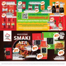Gazetka promocyjna Stokrotka - Katalog Kulinarny - Gazetka - ważna od 25.06 do 25.06.2025 - strona 4 - produkty: Sos tabasco, Ketchup, Makaron, Warzywa, Sos, Ser, Ryż, Mus, Papier, Grzyby, House of Asia, Kawa, Sos sojowy, Grzyby mun, Owoce, Pomidory, Mięso, Papier ryżowy, Musztarda