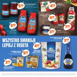 Gazetka promocyjna Stokrotka - Katalog Kulinarny - Gazetka - ważna od 25.06 do 25.06.2025 - strona 5 - produkty: Chrzan, Ketchup, Krakus, Warzywa, Sos, Sos pomidorowy, Piramidka smaku, Przyprawa w płynie, Podravka, Owoce, Vegeta, Vegeta Natur, Mięso