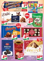 Gazetka promocyjna Dino - Gazetka - Gazetka - ważna od 06.12 do 06.12.2022 - strona 3 - produkty: Ciastka, Gra, Schogetten, Praliny, Wafle, Grześki, Czekolada, Mars, Baton, Kakao, Merci, Miecz