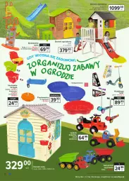 Gazetka promocyjna Carrefour - Gazetka Ogród - Gazetka - ważna od 12.04 do 12.04.2021 - strona 16 - produkty: Piec, Samochód, Huśtawka, Stolik, Wywrotka, Straż pożarna, Parka, Hulajnoga