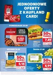 Gazetka promocyjna Kaufland - Gazetka tygodnia - Gazetka - ważna od 27.08 do 27.08.2025 - strona 11 - produkty: Sok, Sokołów, Rama, Winogrona, Burger, Frytki, Piekarnik, Wino