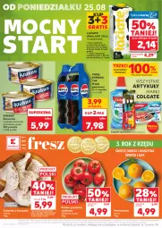Gazetka promocyjna Kaufland - Gazetka tygodnia - Gazetka - ważna od 27.08 do 27.08.2025 - strona 54 - produkty: Kurczak, Krakus, Warzywa, Ser, Gra, 7up, Mirinda, Pomarańcze, Pepsi, Napój gazowany, Owoce, Colgate, Waga, Napój, Olej, Pomidory, Mleko, LG