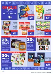 Gazetka promocyjna Carrefour - Gazetka Okazje lipca - Gazetka - ważna od 31.07 do 31.07.2021 - strona 12 - produkty: Ciastka, Konserwa turystyczna, Dawtona, Krakus, Warzywa, Ser, Bonduelle, Warzywa konserwowe, Sheba, Fasola, Lipton, Delicje, Felix, Cieciorka, Herbata, Orka, Dania gotowe, Fa