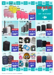 Gazetka promocyjna Carrefour - Gazetka Okazje lipca - Gazetka - ważna od 31.07 do 31.07.2021 - strona 21 - produkty: Walizka