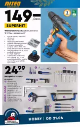 Gazetka promocyjna Biedronka - Okazje tygodnia - Gazetka - ważna od 05.05 do 05.05.2022 - strona 30 - produkty: Noż, Zestaw pędzli, Wiertarkowkrętarka, Tarka, Silan, Wkręt, Pudełko, Wkrętarka, Pilnik, Bateria, Akumulator