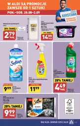 Gazetka promocyjna Aldi - Pełna oferta - Gazetka - ważna od 02.09 do 02.09.2023 - strona 15 - produkty: Clin, Sheba, Płyn do płukania, Znicz, Kapsułki do prania