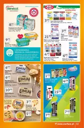 Gazetka promocyjna Auchan - Znane Marki Lubiane Hipermarket - Gazetka - ważna od 11.09 do 11.09.2024 - strona 11 - produkty: Sok, Ser, Gin, Smakowita, Benecol, Maślanka, Mleko w proszku, Body, Jogurt, Napój jogurtowy, Mleczko, Margaryna, Napój mleczny, Dzieci, Finuu, Napój, Miecz, Mleko