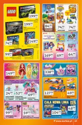 Gazetka promocyjna Auchan - Znane Marki Lubiane Hipermarket - Gazetka - ważna od 11.09 do 11.09.2024 - strona 43 - produkty: Ser, Koc, Samochód, Pojazd, L.O.L., Tera, Tran, Nerf, Lalka, HP, Fa
