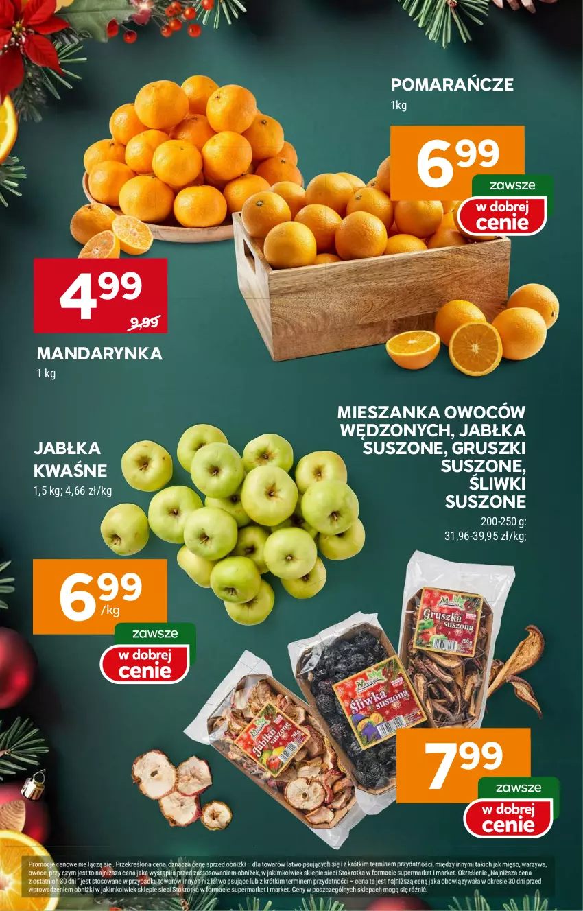 Gazetka promocyjna Stokrotka - Market Opole/Radom - ważna 19.12 do 27.12.2024 - strona 2 - produkty: Gruszki, Jabłka, Pomarańcze