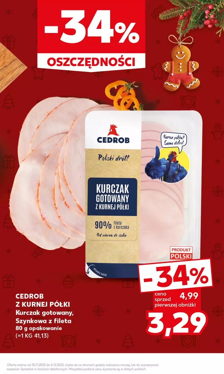 Gazetka promocyjna Kaufland - Mocny Start - ważna 04.12 do 06.12.2023 - strona 11 - produkty: Kurczak, Kurczak gotowany, Półka