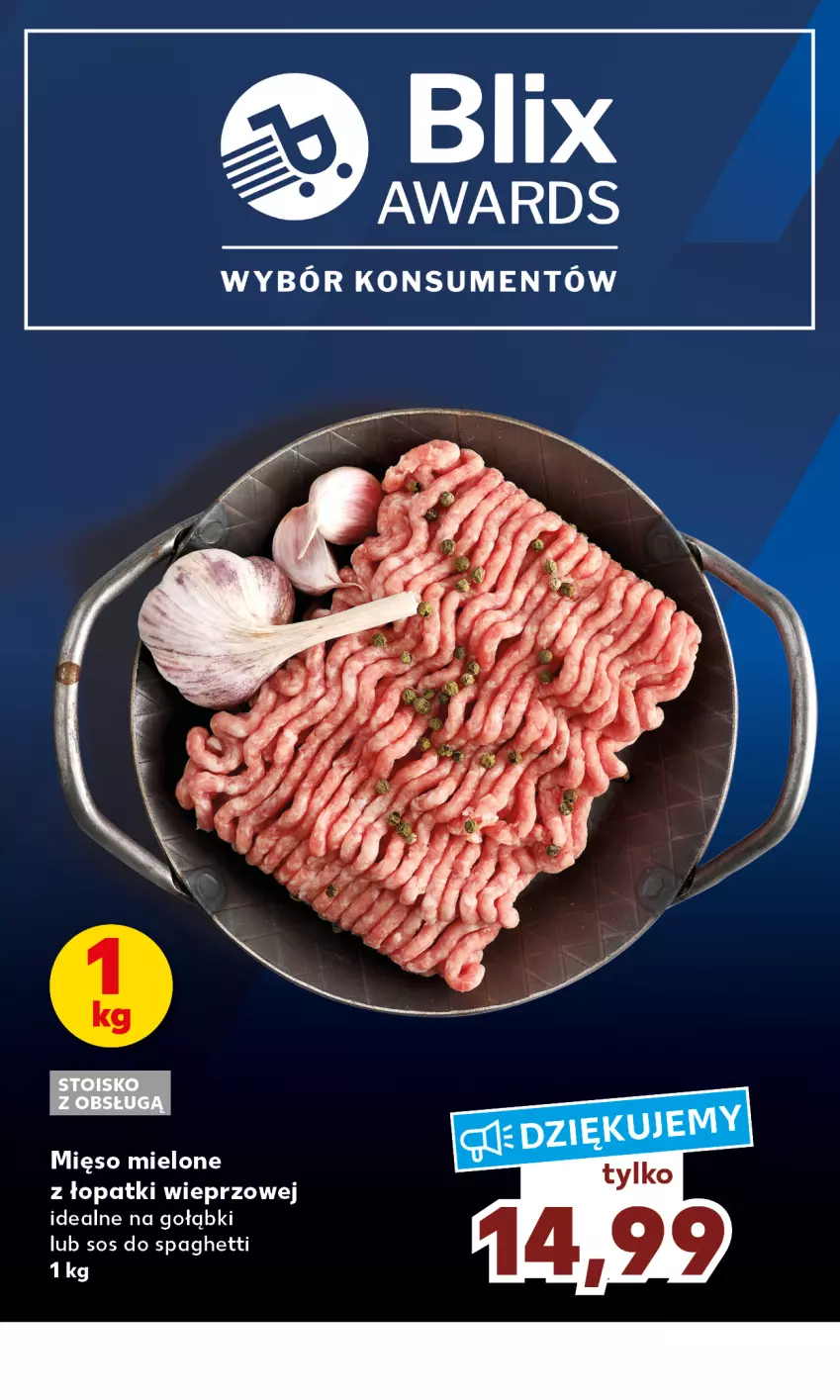 Gazetka promocyjna Kaufland - Mocny Start - ważna 04.12 do 06.12.2023 - strona 8 - produkty: Mięso, Mięso mielone, Sos, Spaghetti