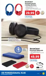 Gazetka promocyjna Lidl - GAZETKA - Gazetka - ważna od 21.08 do 21.08.2021 - strona 23 - produkty: Por, Słuchawki, Mikrofon, Kabel USB, Powerbank