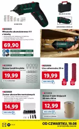 Gazetka promocyjna Lidl - GAZETKA - Gazetka - ważna od 21.08 do 21.08.2021 - strona 38 - produkty: Por, Latarka LED, Walizka, Klej, Tarka, Wkręt, Wkrętarka, Latarka, Akumulator