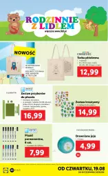 Gazetka promocyjna Lidl - GAZETKA - Gazetka - ważna od 21.08 do 21.08.2021 - strona 40 - produkty: Długopis, Marker, Torba, Fa