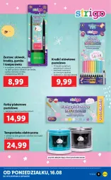 Gazetka promocyjna Lidl - GAZETKA - Gazetka - ważna od 21.08 do 21.08.2021 - strona 9 - produkty: Piec, Gra, Papier, Kredka, Fa