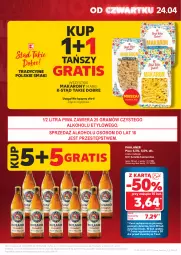 Gazetka promocyjna Kaufland - Gazetka tygodnia - Gazetka - ważna od 29.04 do 29.04.2025 - strona 3 - produkty: Piwa, Piwo, Makaron, Gra, Waga