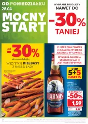 Gazetka promocyjna Kaufland - Gazetka tygodnia - Gazetka - ważna od 29.04 do 29.04.2025 - strona 54 - produkty: Piwa, Piwo, Gra, Waga, Harnaś
