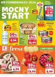 Gazetka promocyjna Kaufland - Gazetka tygodnia - Gazetka - ważna od 29.04 do 29.04.2025 - strona 56 - produkty: Kurczak, Krakus, Warzywa, Ser, Mus, Gra, Rama, Papryka czerwona, Papryka, Mlekovita, Lody, Maliny, Algida, Szyna, Woda mineralna, Owoce, Woda, Waga, Olej, Mleko, LG