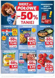 Gazetka promocyjna Kaufland - Gazetka tygodnia - Gazetka - ważna od 29.04 do 29.04.2025 - strona 9 - produkty: Mięso mielone, Danone, Actimel, Lody, Ręcznik, Spaghetti, Kotlet, Foxy, Frytki, Grunt, Napój, Pomidory, Mięso