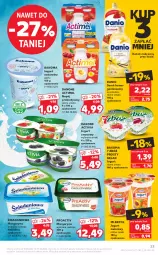 Gazetka promocyjna Kaufland - OFERTA TYGODNIA - Gazetka - ważna od 16.03 do 16.03.2022 - strona 23 - produkty: Jogurt naturalny, Ser, Danone, Jogurt owocowy, Jogurt, Actimel, Activia, Serek homogenizowany, Serek, Margaryna, Bakoma, Danio, Napój