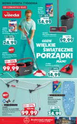Gazetka promocyjna Kaufland - OFERTA TYGODNIA - Gazetka - ważna od 16.03 do 16.03.2022 - strona 42 - produkty: Piec, Teleskop, Por, Mop, Pokrowiec na deskę, Rama, Wieszak, Vileda, Wkład do mopa, Wiadro, Suszarka, Pokrowiec, Suszarka na pranie, Szufelka