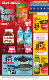 Gazetka promocyjna Kaufland - OFERTA TYGODNIA - Gazetka - ważna od 16.03 do 16.03.2022 - strona 7 - produkty: Piwa, Piwo, Nutella, Gra, 7up, Namysłów, Chipsy, Mirinda, Pepsi, Silan, Płyn do płukania, Napój gazowany, Ferrero, Waga, Napój