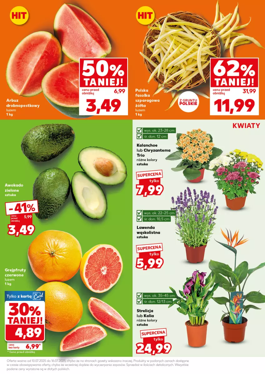 Gazetka promocyjna Kaufland - Mocny Start - ważna 14.07 do 16.07.2025 - strona 11 - produkty: Chryzantema, Grejpfrut, Kalanchoe