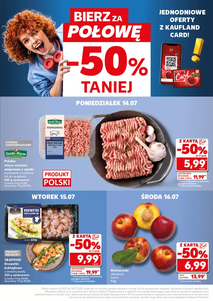 Gazetka promocyjna Kaufland - Mocny Start - ważna 14.07 do 16.07.2025 - strona 26 - produkty: Krewetki, Wieprzowina
