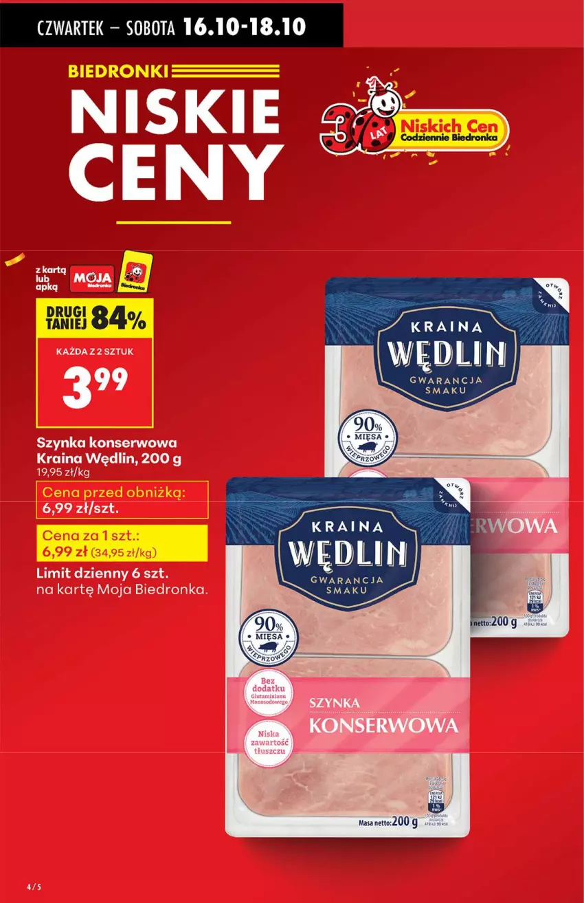 Gazetka promocyjna Biedronka - Od Czwartku 16.10 - ważna 16.10 do 22.10.2025 - strona 4