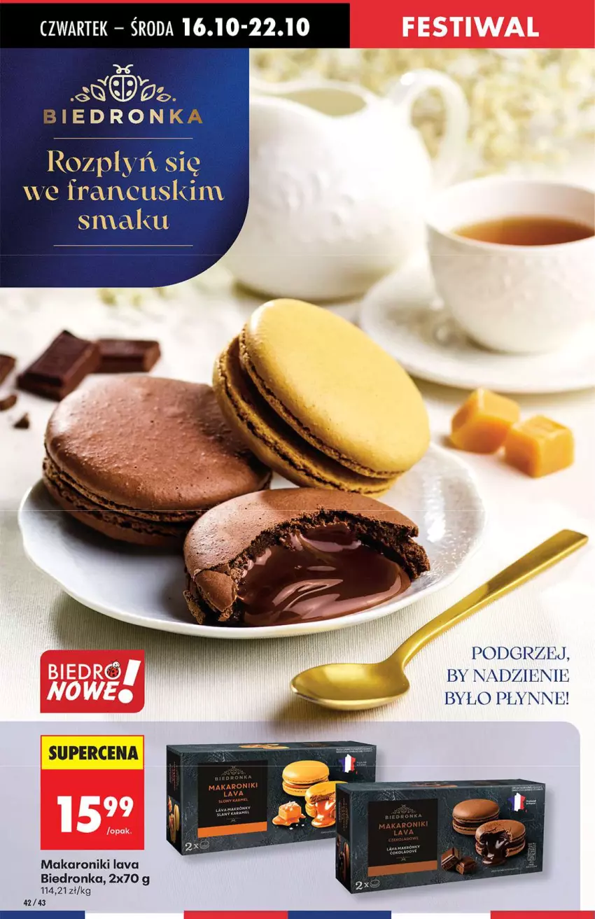 Gazetka promocyjna Biedronka - Od Czwartku 16.10 - ważna 16.10 do 22.10.2025 - strona 42 - produkty: Makaron