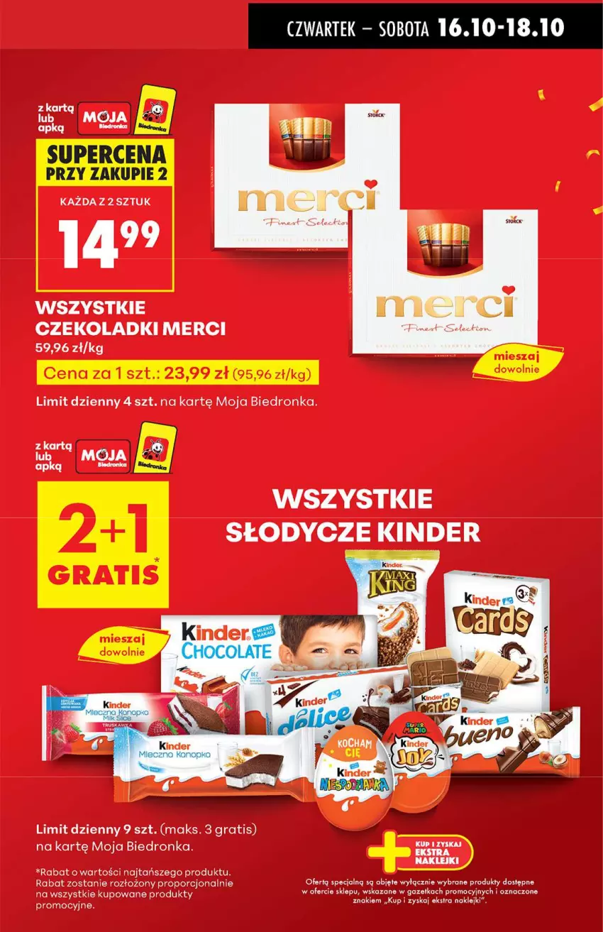 Gazetka promocyjna Biedronka - Od Czwartku 16.10 - ważna 16.10 do 22.10.2025 - strona 7 - produkty: Gra, Merci