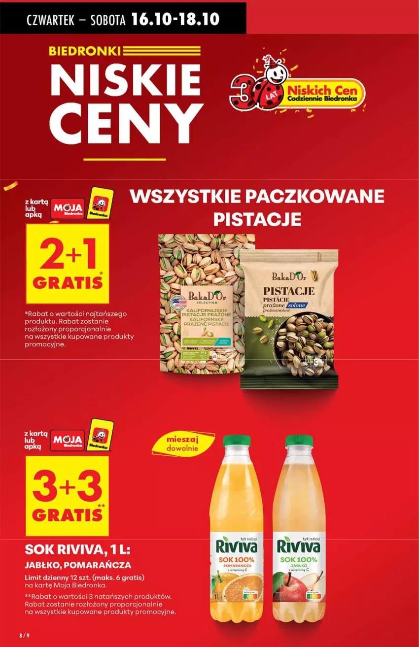 Gazetka promocyjna Biedronka - Od Czwartku 16.10 - ważna 16.10 do 22.10.2025 - strona 8 - produkty: Gra, LG, Por, Sok