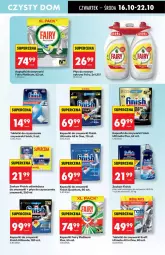Gazetka promocyjna Biedronka - Od Czwartku 16.10 - Gazetka - ważna od 22.10 do 22.10.2025 - strona 59 - produkty: Sól, Finish, Tablet, Płyn nabłyszczający, Fairy, Zmywarki, Tabletki do zmywarki, Fa