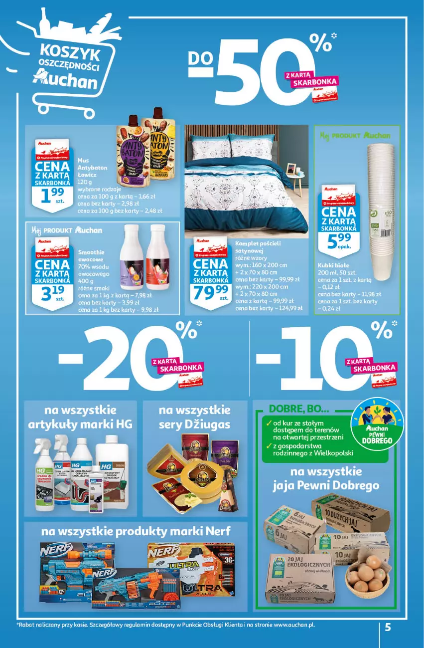 Gazetka promocyjna Auchan - Gazetka Oferta Rewelacyjne słodkości Hipermarket Auchan - ważna 16.03 do 22.03.2023 - strona 5 - produkty: Top